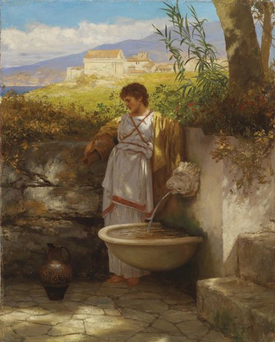 At the Fountain by Henryk Siemiradzki